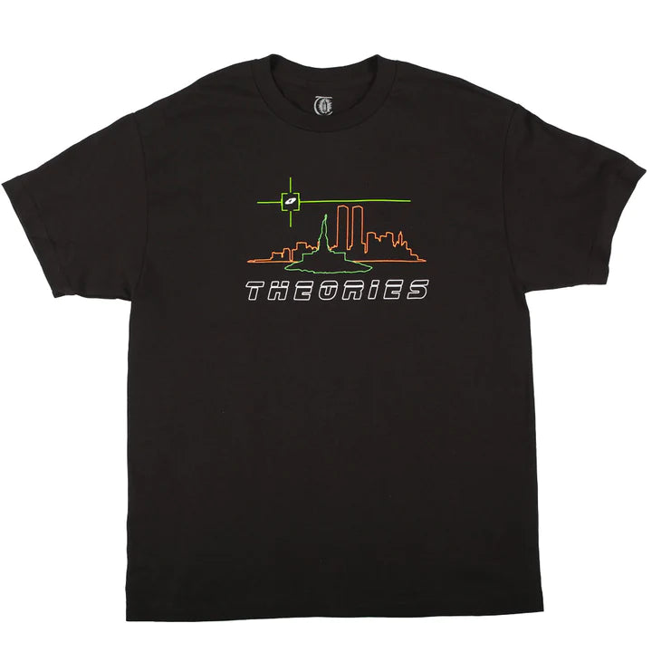 Theories Crosshairs T-shirt Black