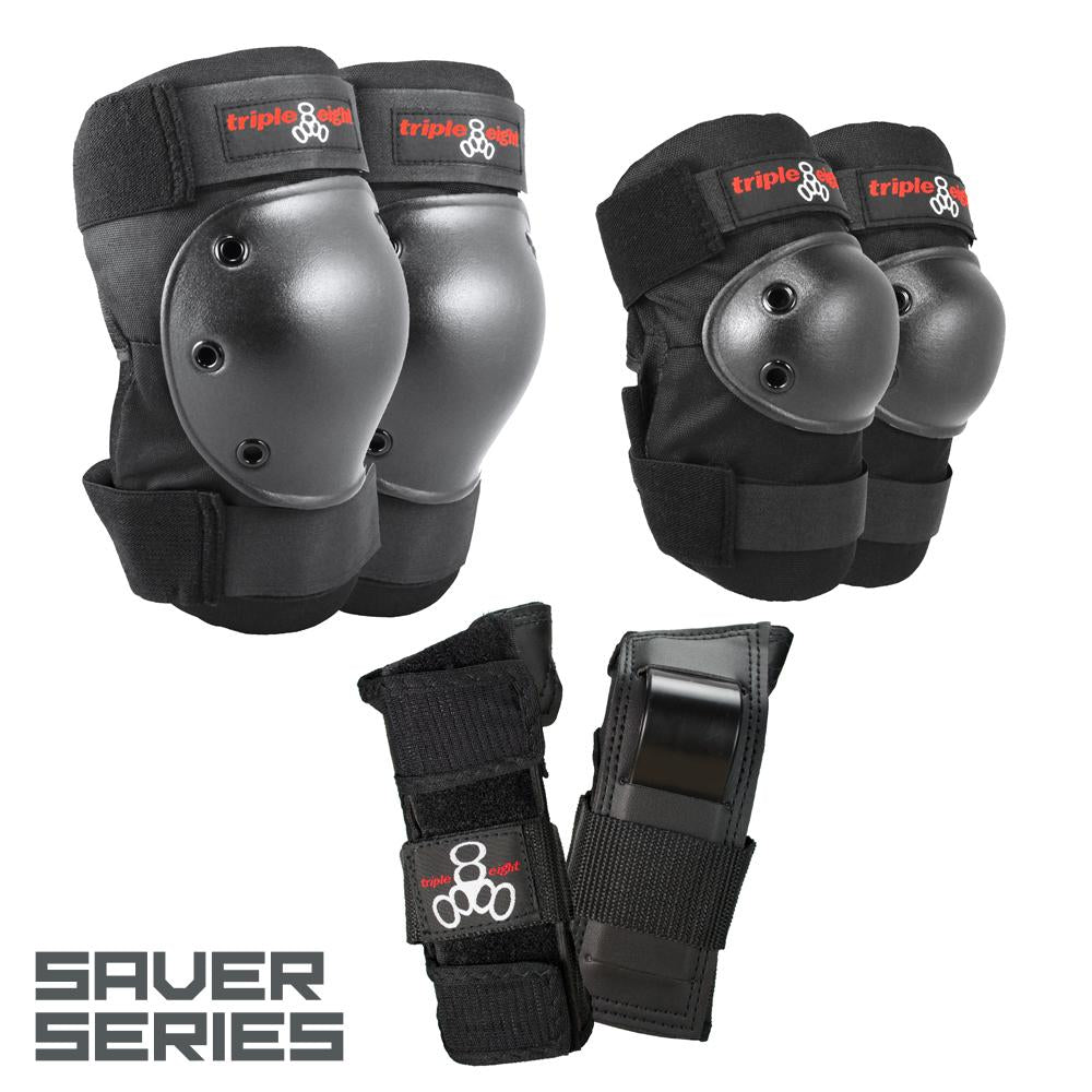 Triple Eight Saver Series Pad Kit 3 Pack Box