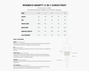 686 Women's Smarty 3 in 1 Cargo Pant 2020