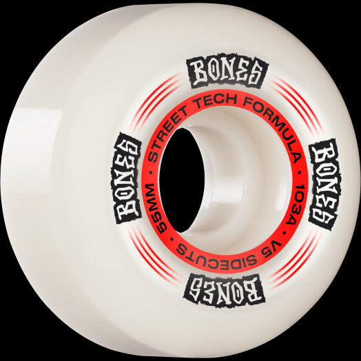 BONES WHEELS STF Skateboard Wheels Regulators 55mm V5 Sidecut 103A 4pk