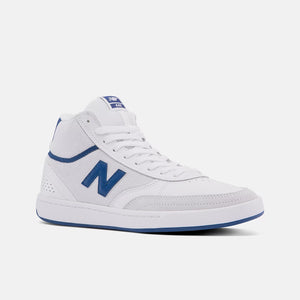 NB Numeric 440 High Skate Shoes - NM440HLO White/Royal