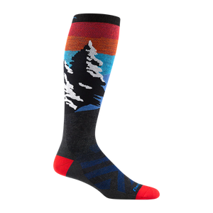 Darn Tough Men's Solstice Over-the-Calf Lightweight Ski & Snowboard Sock