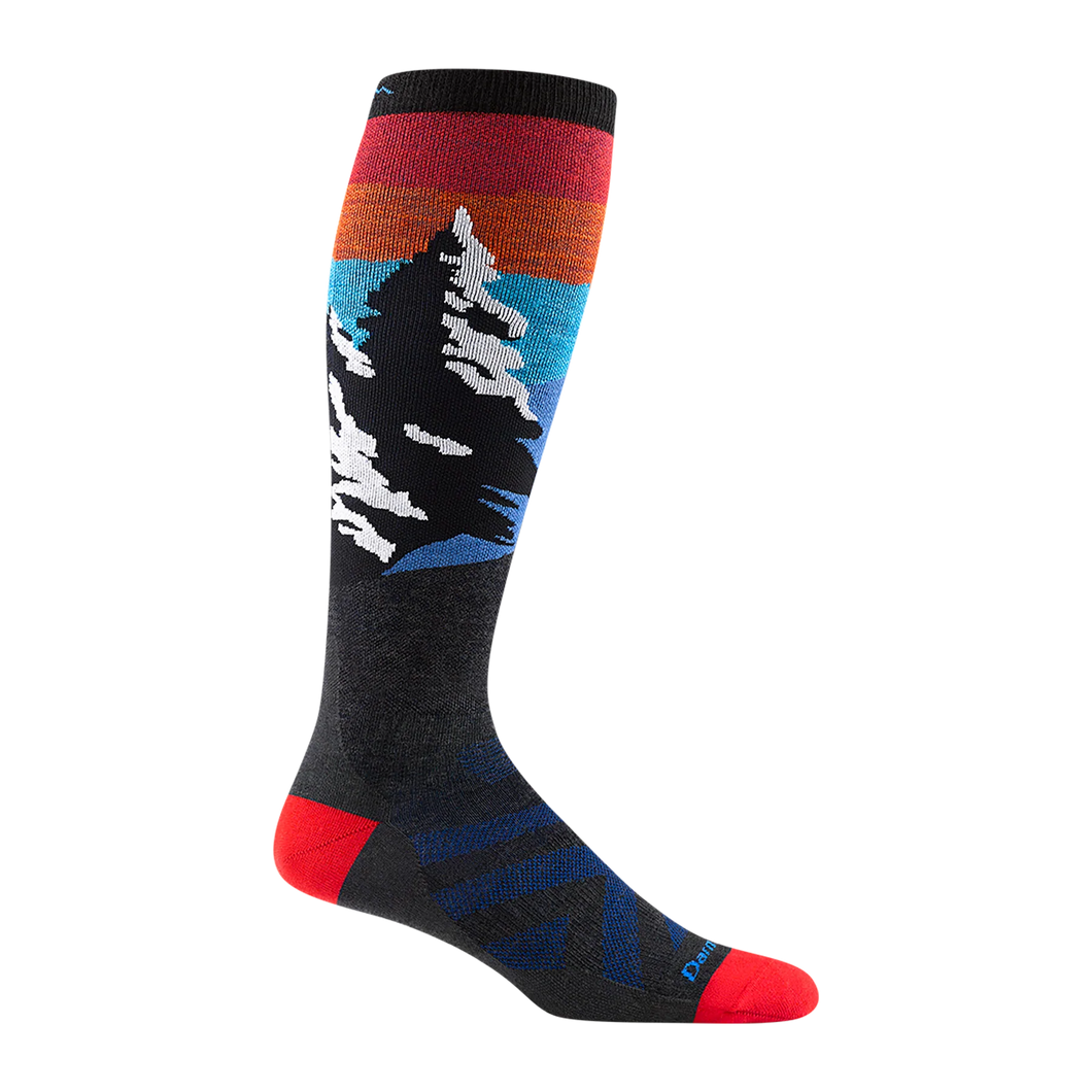 Darn Tough Men's Solstice Over-the-Calf Lightweight Ski & Snowboard Sock