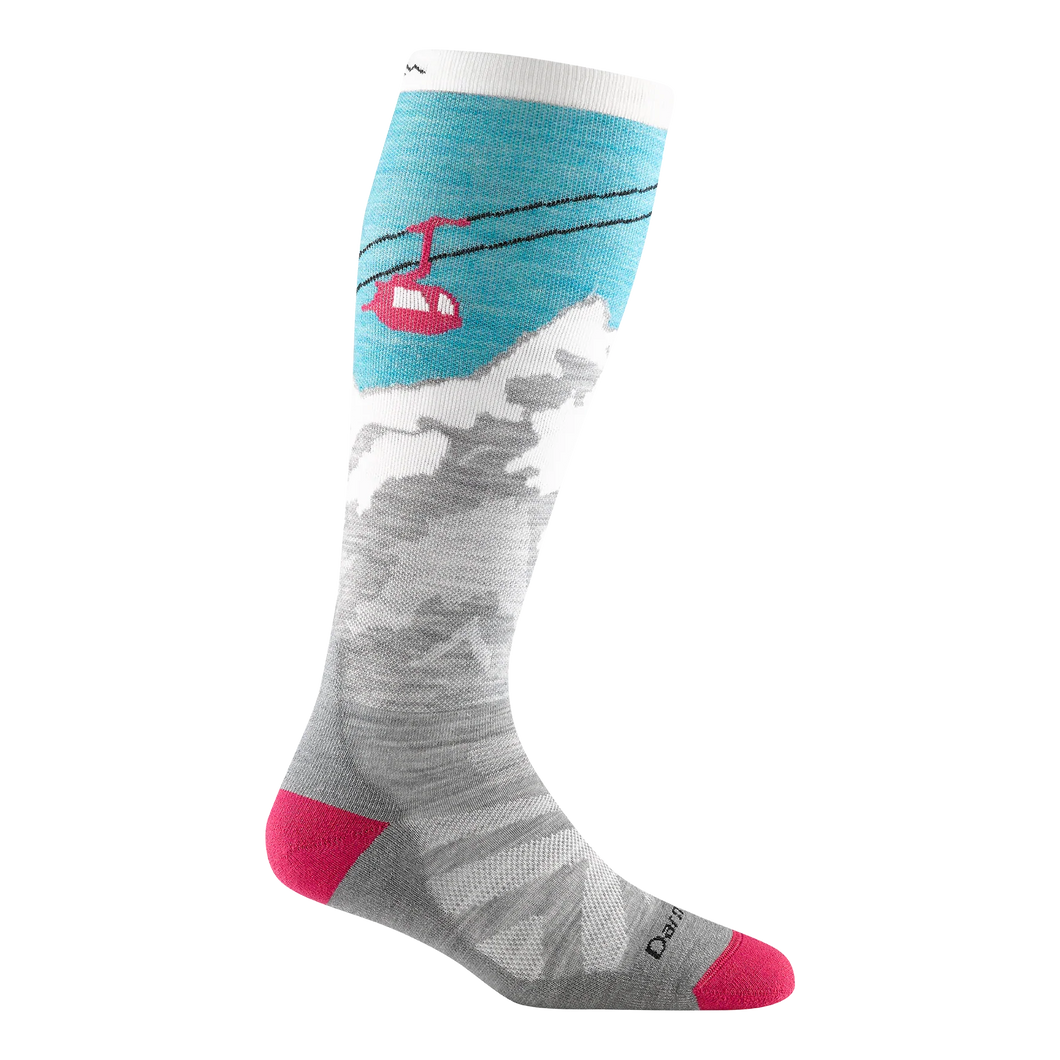 Darn Tough Women's Yeti Over-the-Calf Midweight Ski & Snowboard Sock