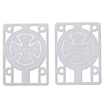 Independent Genuine Parts 1/8 in Risers White Independent Set of 2