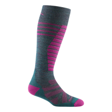 Load image into Gallery viewer, Darn Tough Women&#39;s Edge Over-the-Calf Midweight Ski &amp; Snowboard Sock - Last Chance
